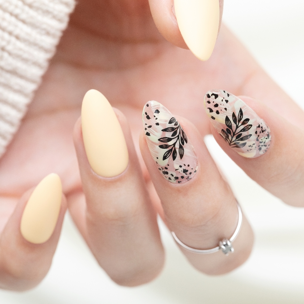 Sunshine, Handmade Nail Set